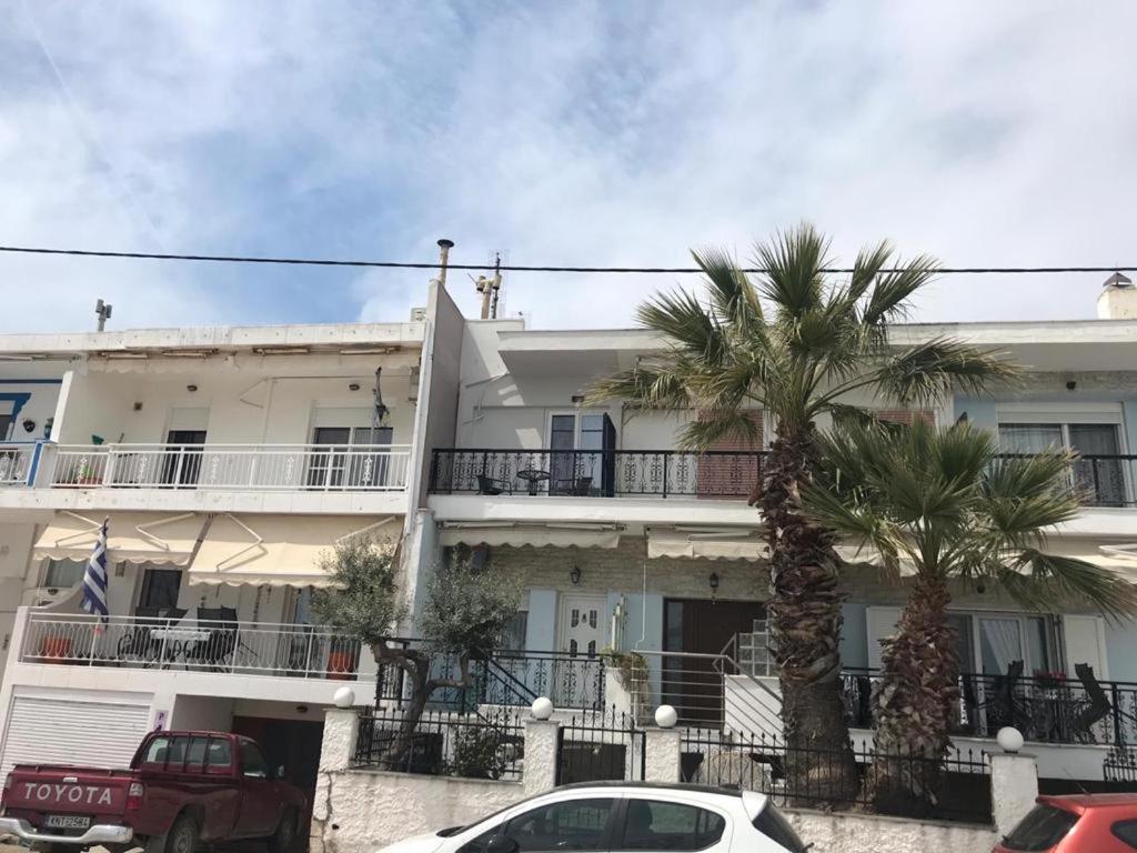 E & F Sea View Flat Apartment Nea Peramos  Ngoại thất bức ảnh