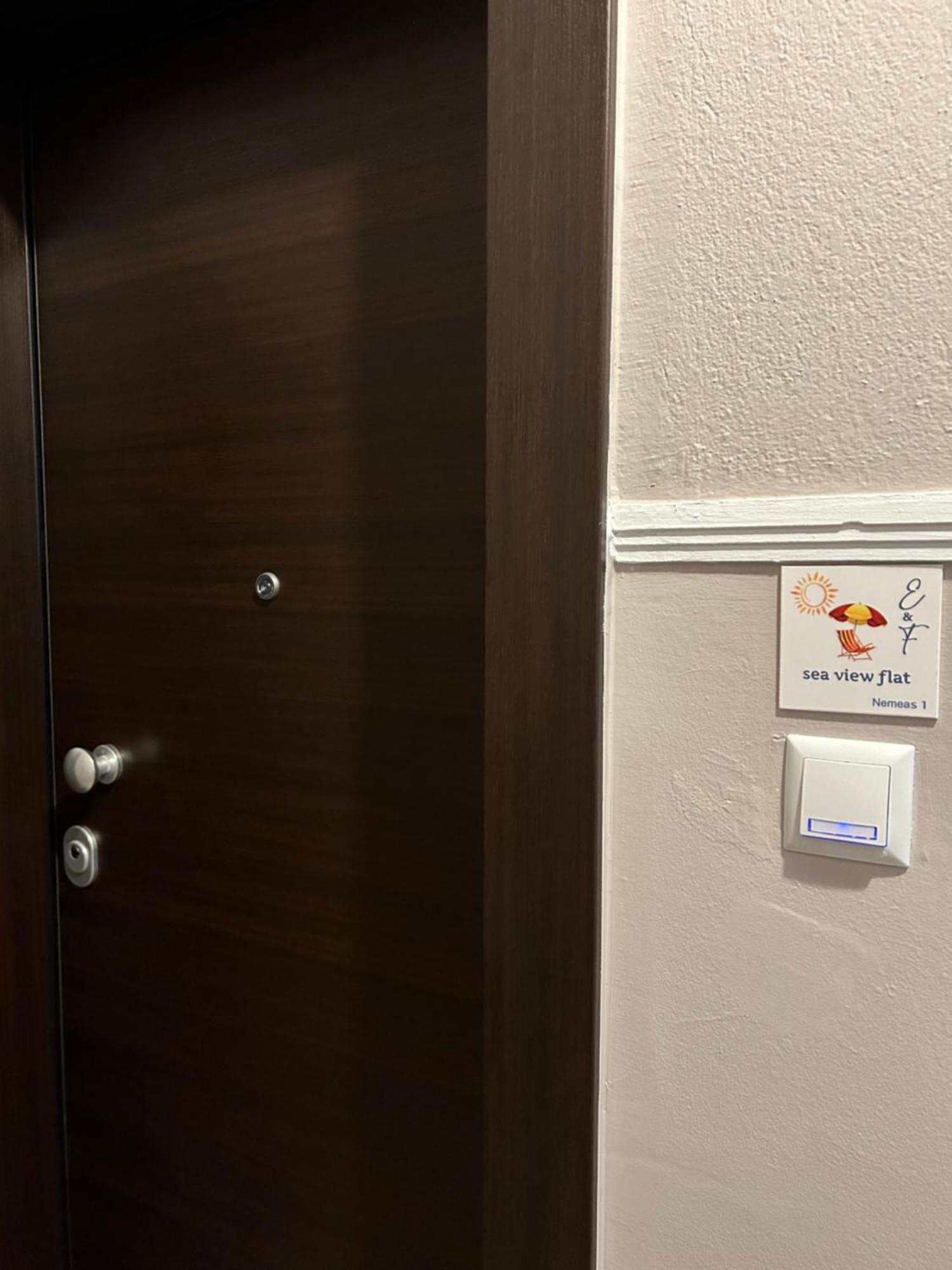 E & F Sea View Flat Apartment Nea Peramos  Ngoại thất bức ảnh