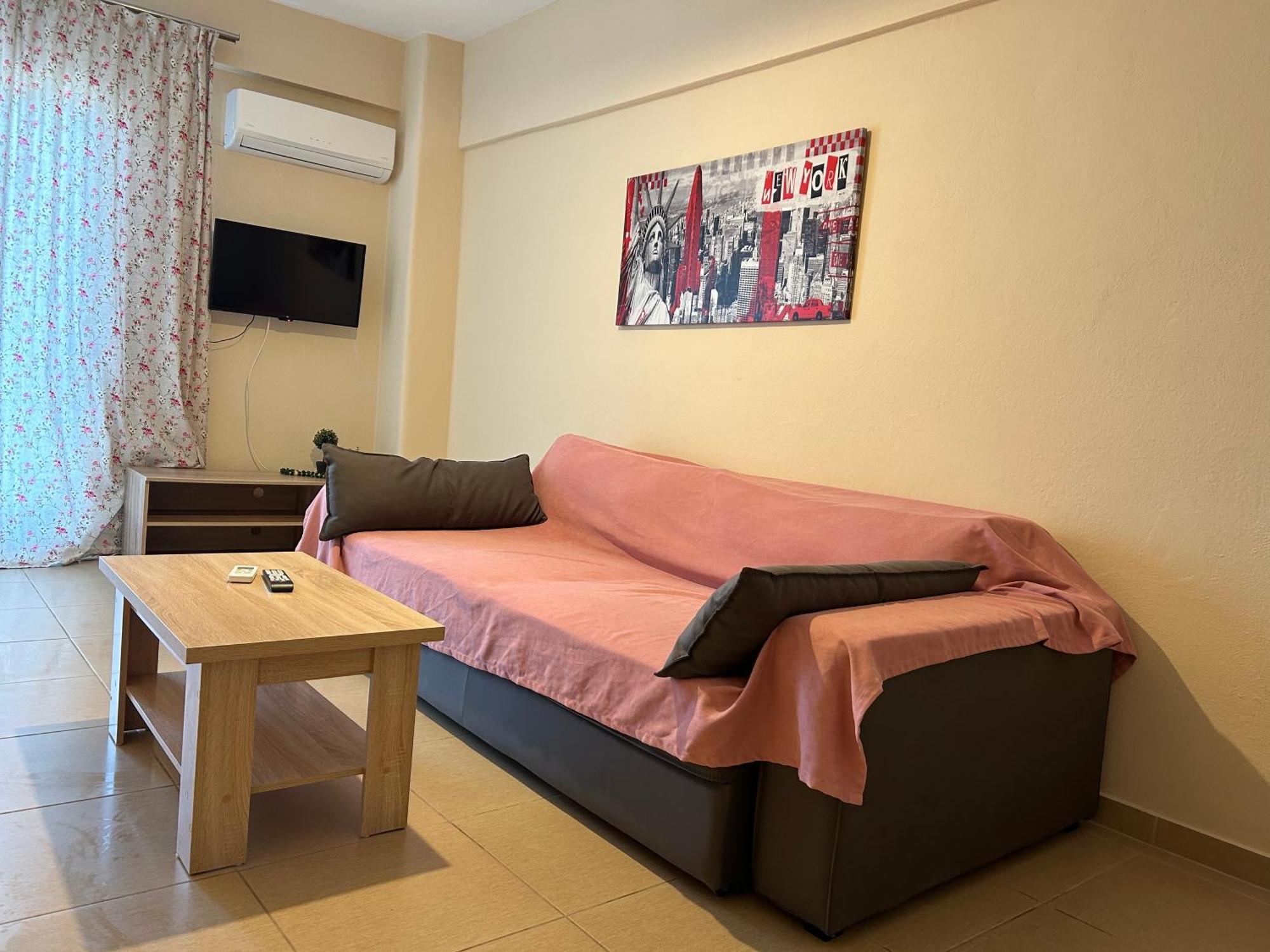 E & F Sea View Flat Apartment Nea Peramos  Ngoại thất bức ảnh