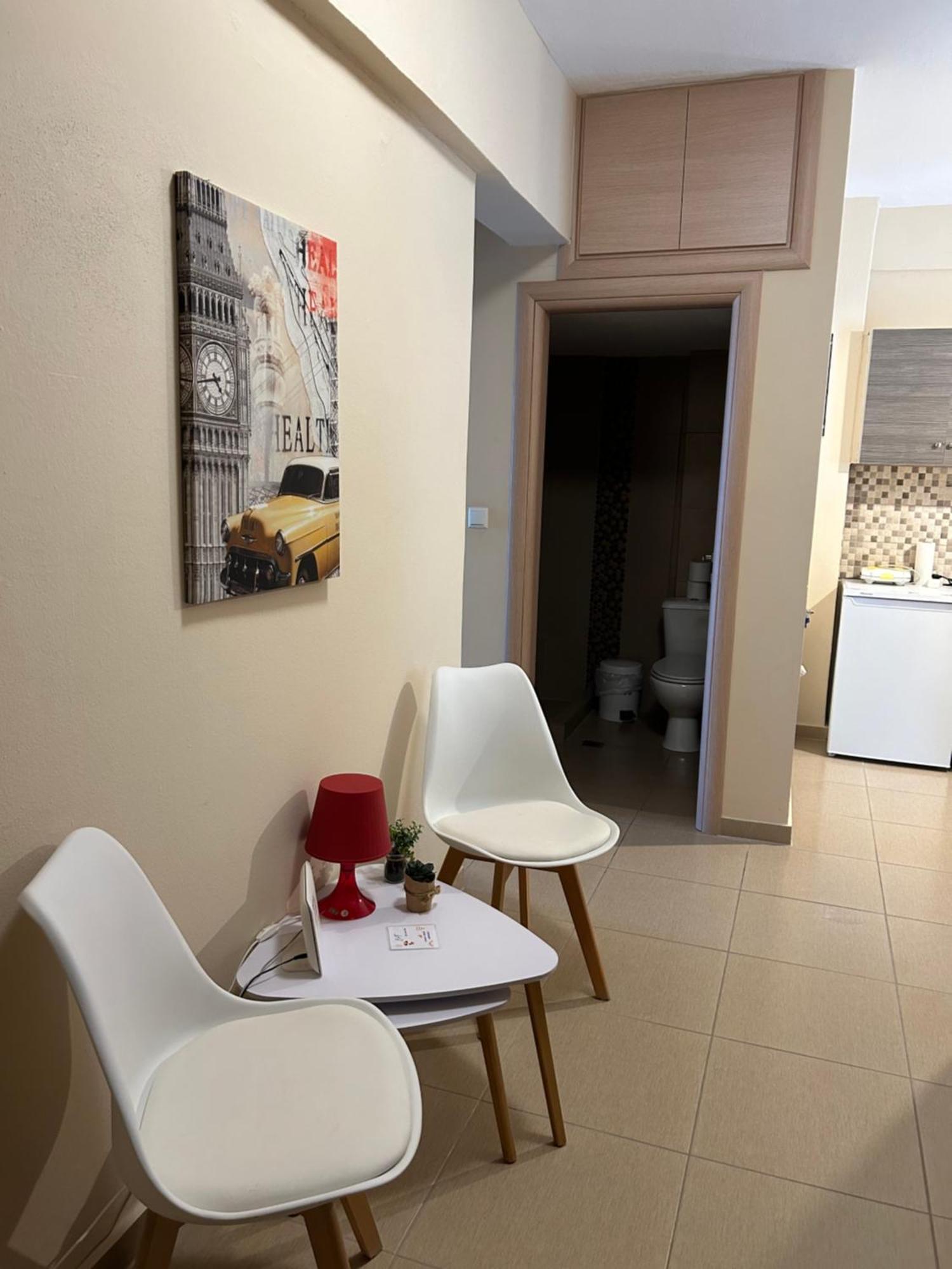 E & F Sea View Flat Apartment Nea Peramos  Ngoại thất bức ảnh